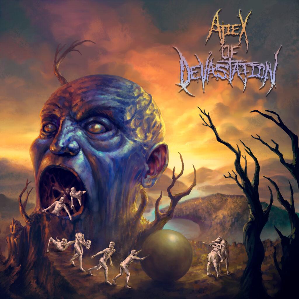 apex of devastation album cover 1691284387449