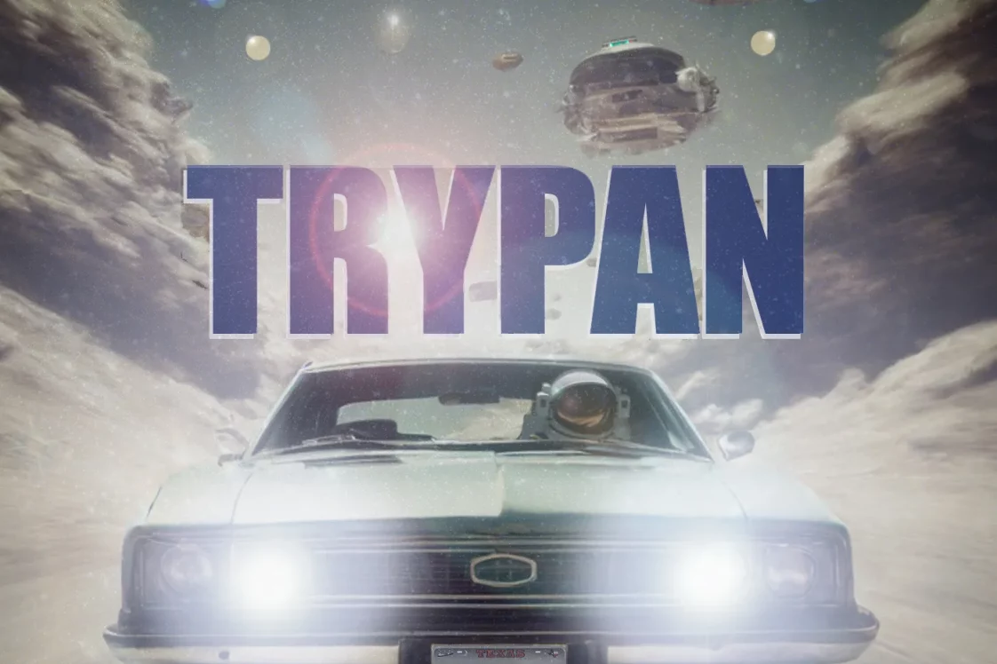 TRYPAN COSMIC PURSUIT ARTWORK