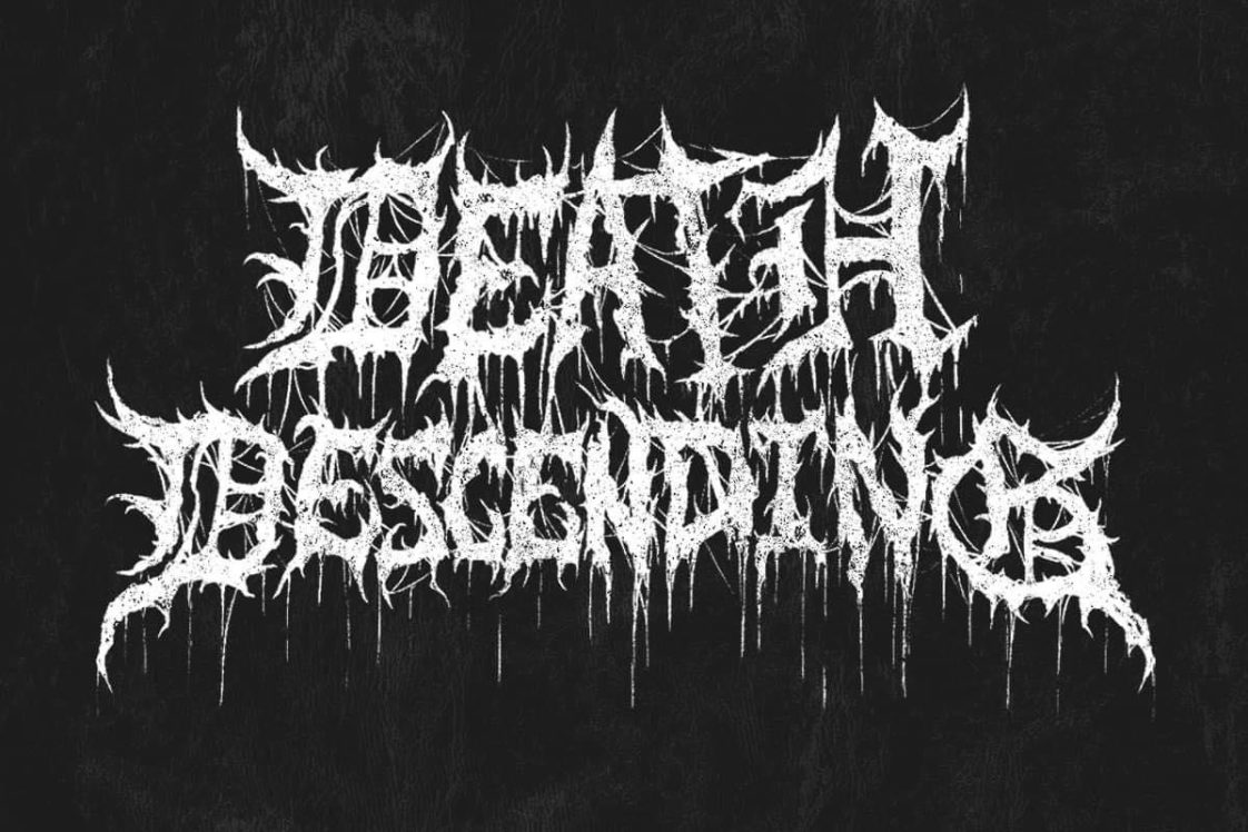 death descending logo with texture 1709529742609