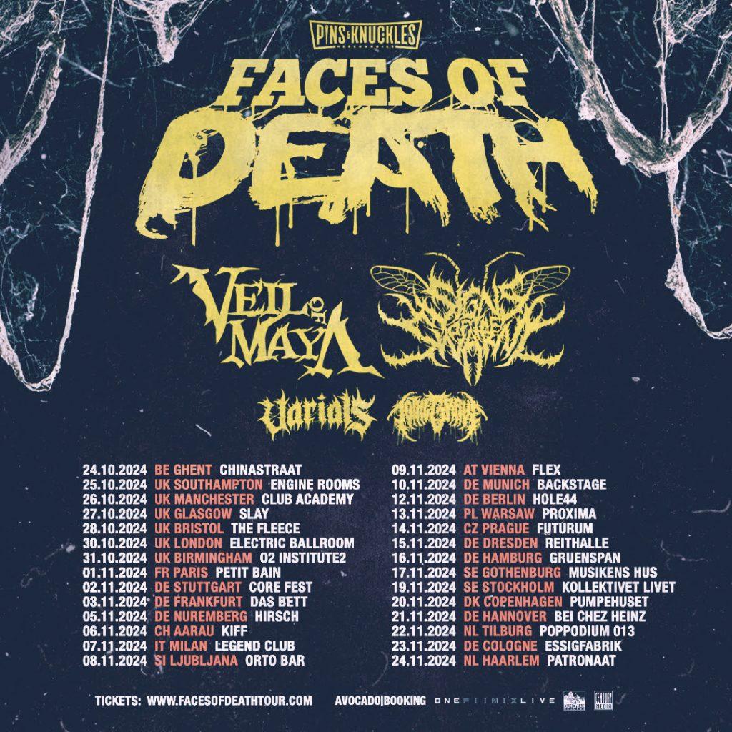 faces of death tour