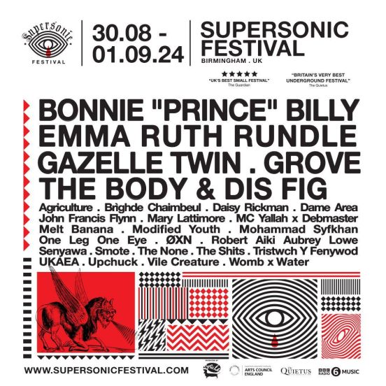 supersonic festival poster