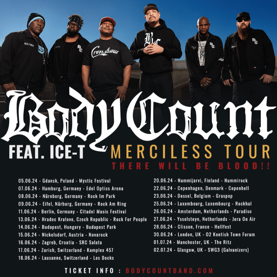 body count tour poster