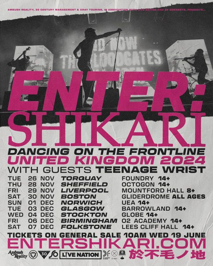 enter shikari tour 2024