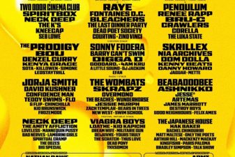 reading festival poster