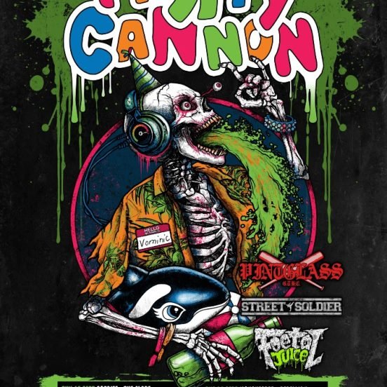 party cannon uk tour