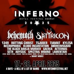 Inferno Festival Norway 2025 second Lineup Announcement