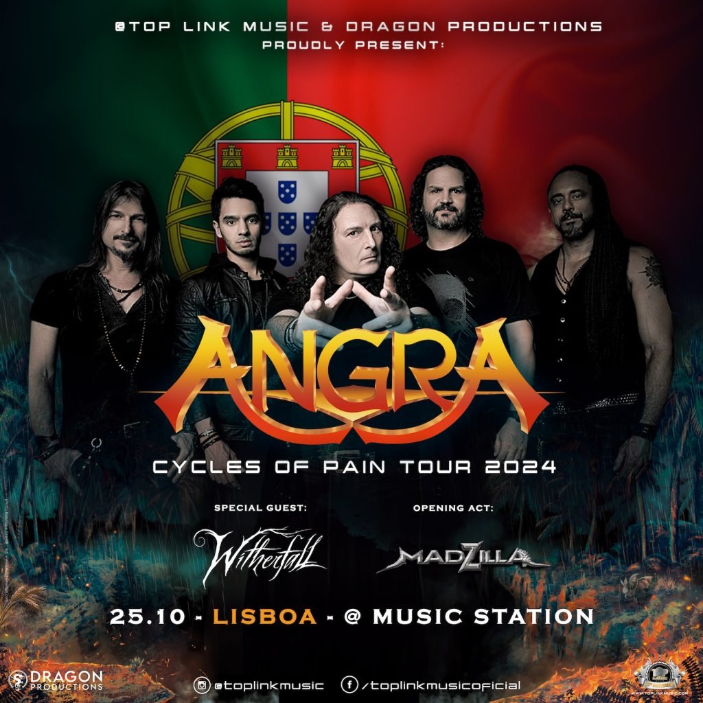 angra lisboa 2025 poster