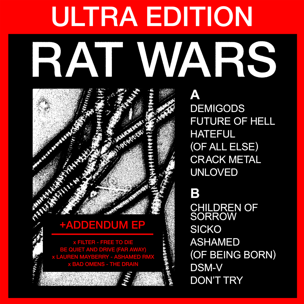 health ultra edition rat wars album cover