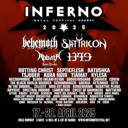 INFERNO FESTIVAL NORWAY 2025 Adds ABBATH DOOM OCCULTA  and details for sightseeing tours