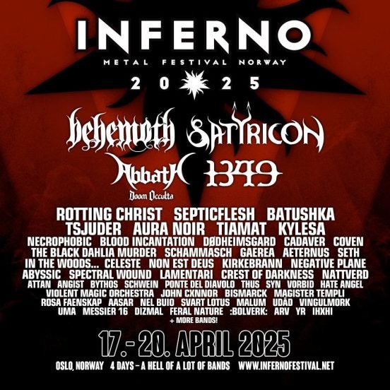 inferno festival norway 2025 abbath oculta