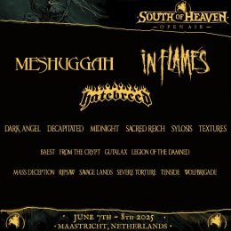 South of Heaven Open Air Adds In Flames, Sylosis, Decapitated, and More!