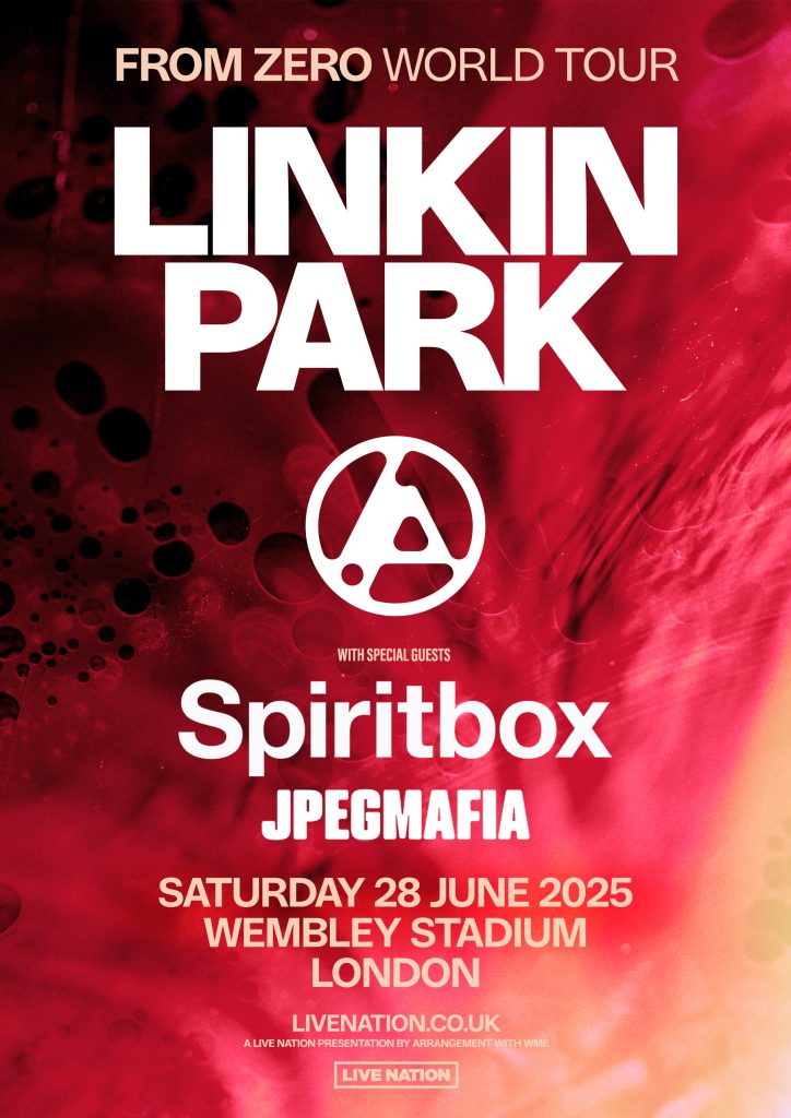 linkinpark london 2025 poster