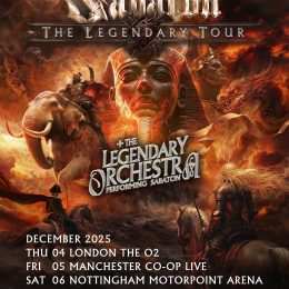 sabaton the legendary tour 2025