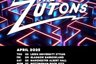 the zutons 2025 tour poster