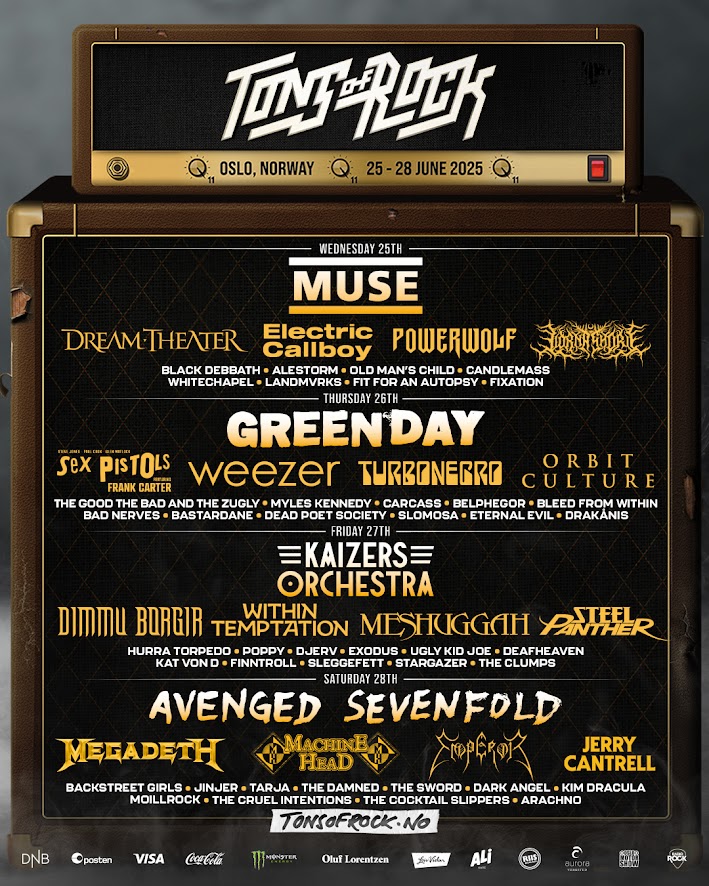 240225 TonsOfRock 2025 Lineup