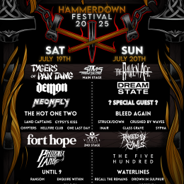 Hammerdown Festival 2025 announces final wave of acts