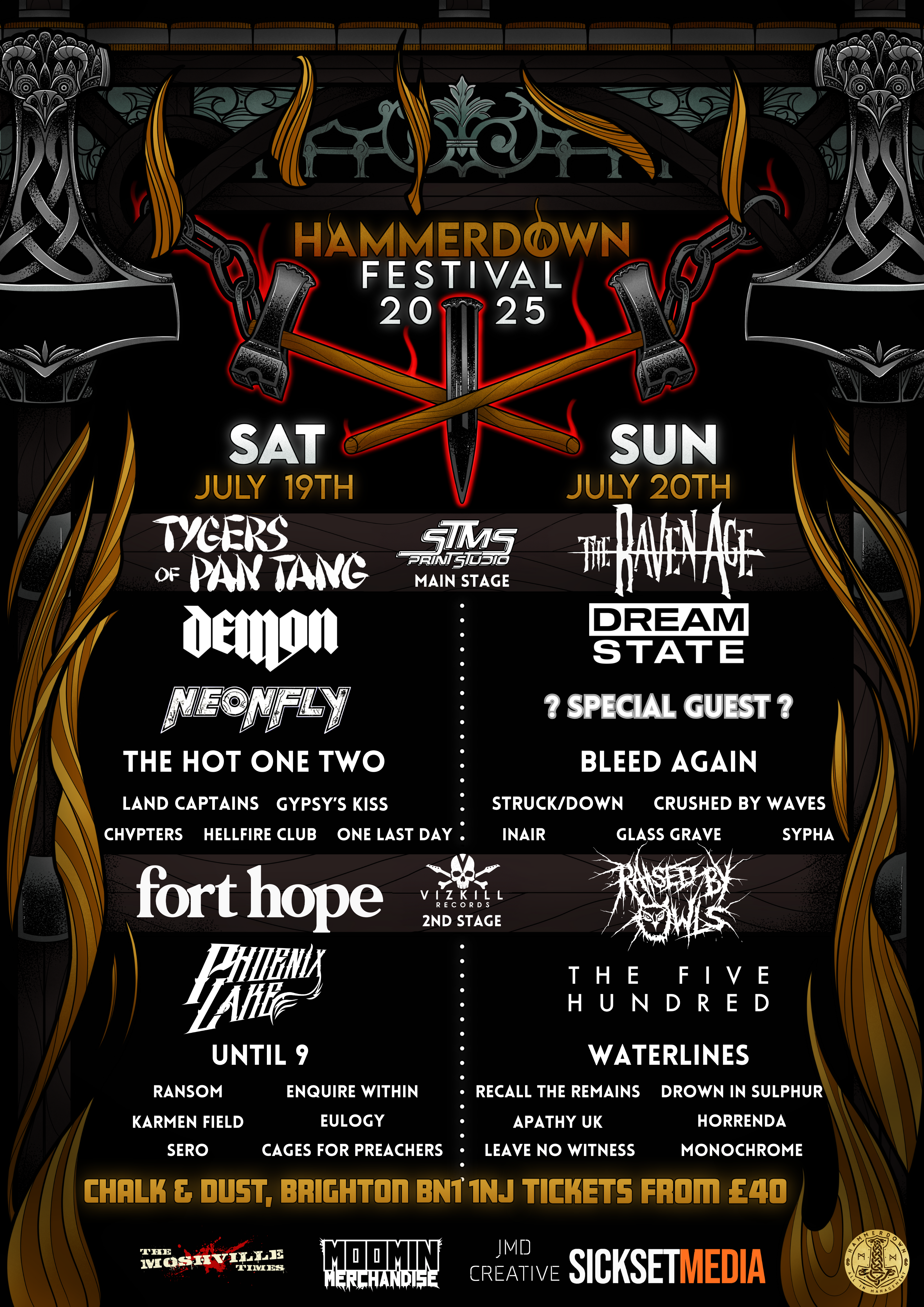 Hammerdown Festival 2025 announces final wave of acts