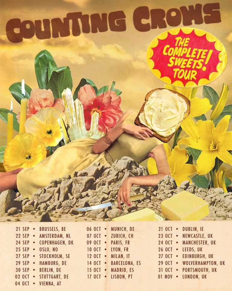 Counting Crows Announce The Complete Sweets! Tour